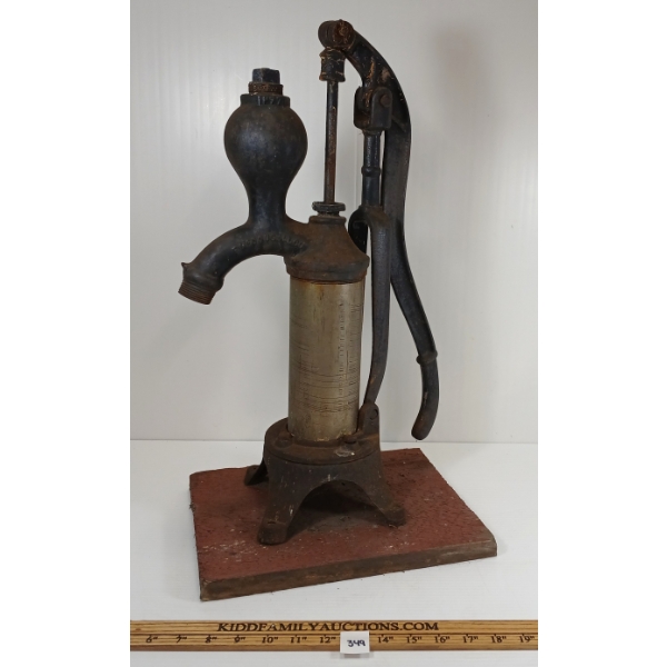 R. MCDOUGALL CO. CISTERN PUMP W/ BASE