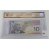 Image 1 : 2005 CDN $10 BANKNOTE - BCS GRADED - 4 DIGIT RADAR
