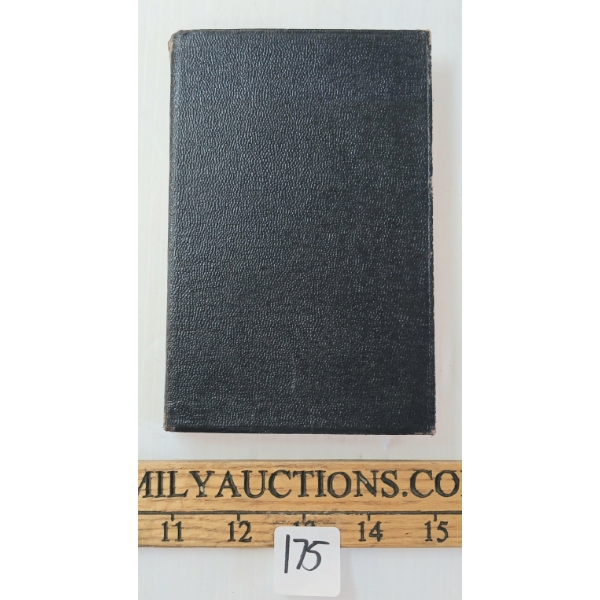 1883 "TREASURE ISLAND" BY ROBERT LOUIS STEVENSON - LEATHER BOUND BOOK