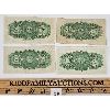 Image 2 : LOT OF 4 - 1923 CDN 25 CENT SHINPLASTERS