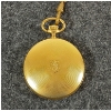 Image 7 : CARAVELLE 17 JEWELS POCKET WATCH W/ CHAIN