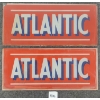 Image 1 : PAIR OF ATLANTIC GAS PUMP PLATES