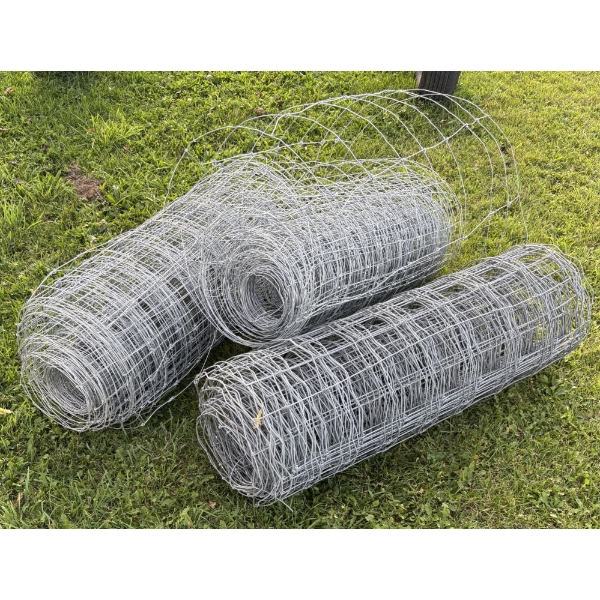 LOT OF 3 PARTIAL ROLLS OF PAGE WIRE