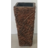 Image 2 : WICKER LOOK PLANT URN