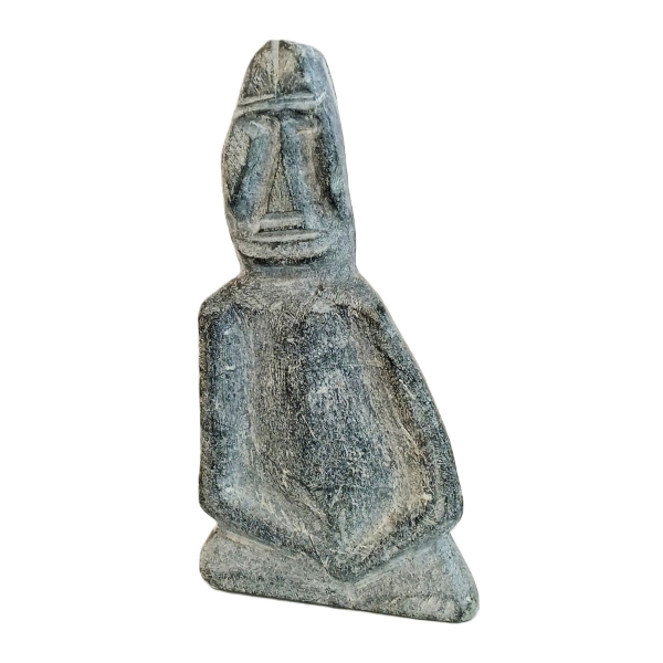  PEOPLE  BY JOY KILUVIGYUAK HALLAUK (1940-2000) - STONE