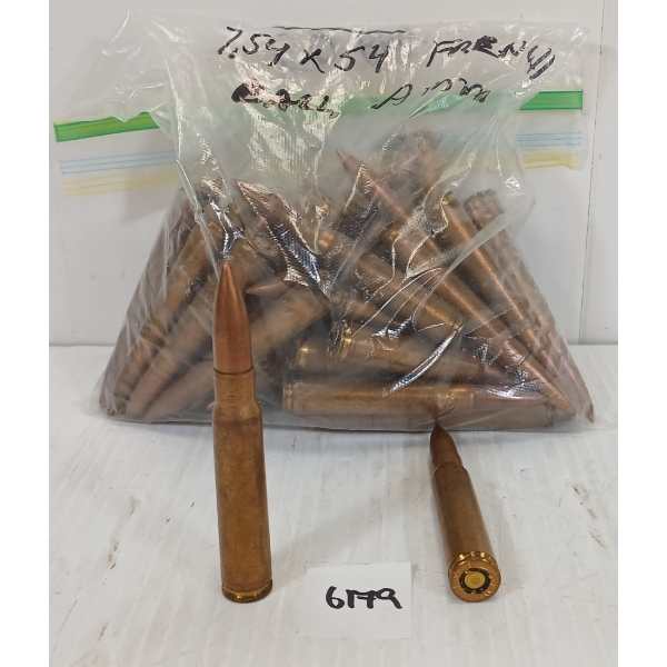 AMMO: 50X FRENCH RNDS 7.54X54 