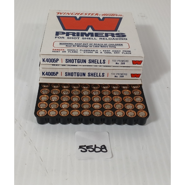 PRIMERS: APPROX 300X WINCHESTER NO. W209 SHOTSHELL PRIMERS