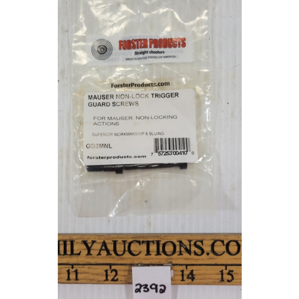 FORSTER PRODUCTS MAUSER NON-LOCK TRIGGER GUARD SCREWS