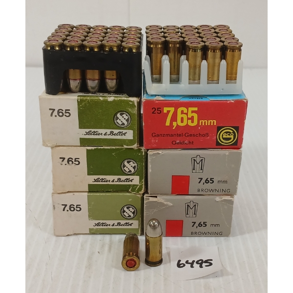 AMMO: 90X MIXED 7.65MM BROWNING
