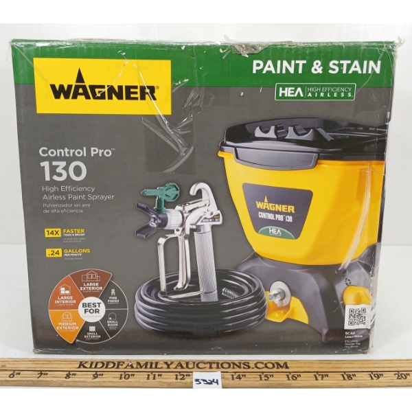 WAGNER PAINT & STAIN AIRLESS PAINT SPRAYER