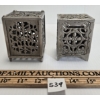 Image 4 : LOT OF 2 - CAST COIN DEPOSIT SAFES