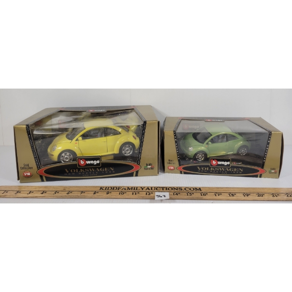 LOT OF 2 - BURAGO DIECAST VEHICLES - VOLKSWAGEN MODELS
