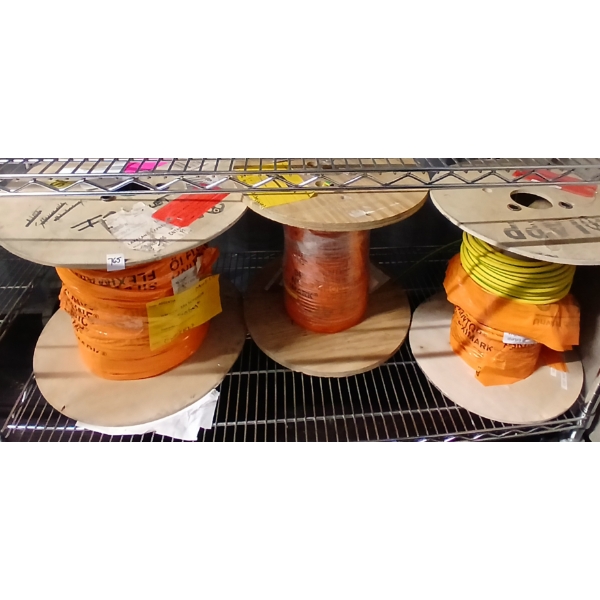 LOT OF 3 - MISC WIRE SPOOLS