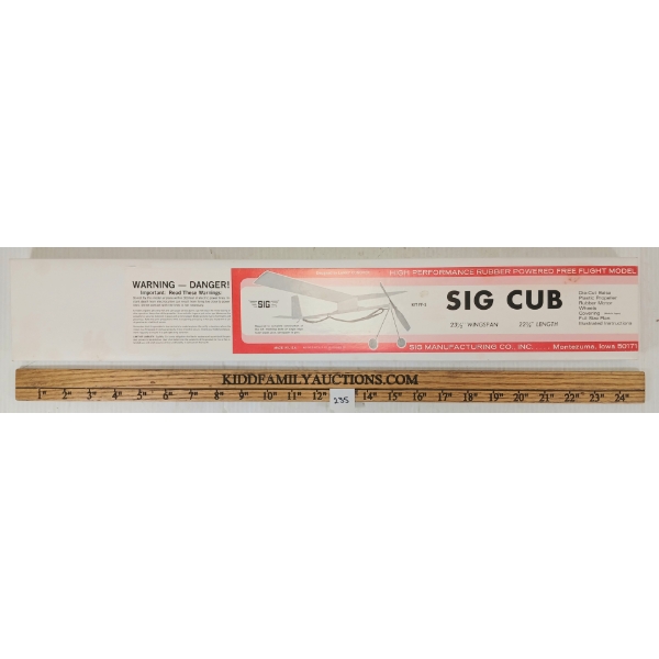 SIG FREE FLIGHT SIG CUB MODEL KIT