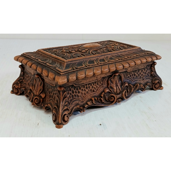 DURWOOD DECORATIVE TRINKET BOX