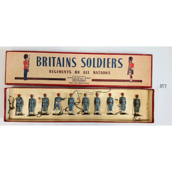 BRITAINS SOLDIERS LEAD FIGURES - NO. 117 EGYPTIAN INFANTRY