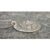 Image 5 : STERLING SILVER NECKLACE W/ FLORAL PENDANT