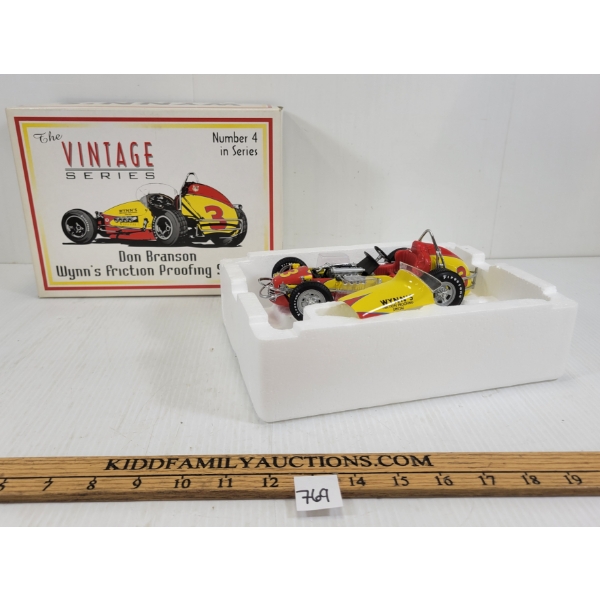 THE VINTAGE SERIES DON BRANSON WYNN'S FRICTION PROOFING SPRINT CAR