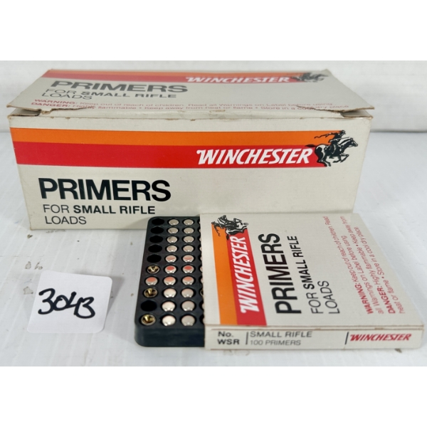 PRIMERS: 994X WINCHESTER SMALL RIFLE STANDARD