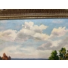 Image 4 : "OWEN SOUND BAY" BY LEONA GAELICHER - FRAMED OIL ON CANVAS BOARD