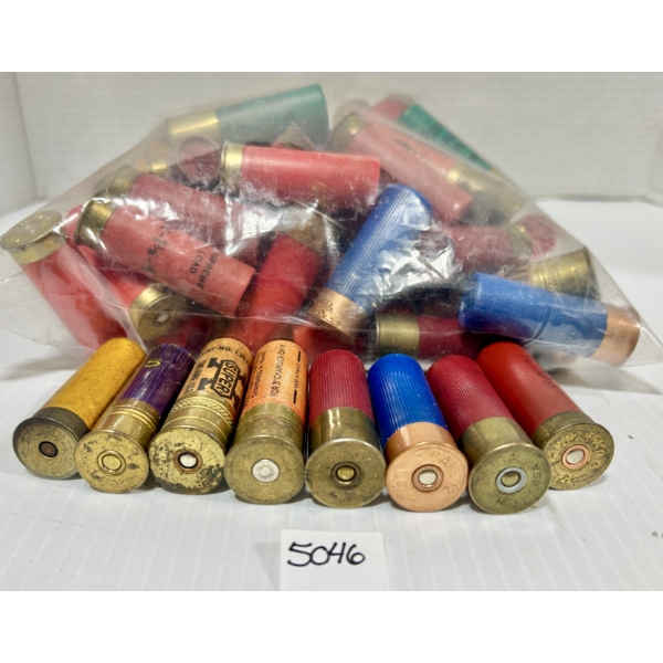 AMMO: APPROX 120X MIXED SHOTGUN SHELLS