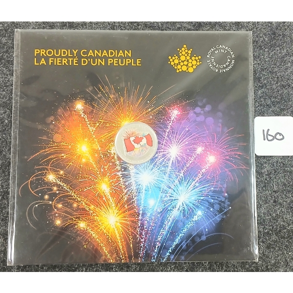 2017 RCM FINE SILVER $5 COIN - PROUDLY CANADIAN