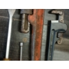 Image 3 : JOB LOT - ASSORTED TOOLS - INCL PIPE WRENCH, HAMMERS, PRY BARS, SOCKETS, ETC