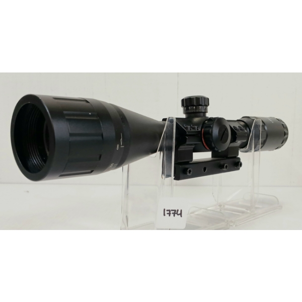 CENTER POINT 3-9X40 AOE SCOPE W/ RINGS & BASE