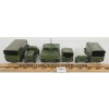 Image 3 : LOT OF 6 - DINKY TOYS DIECAST & TIN ARMY VEHICLES - INCL CENTURION TANK, 10 TON ARMY TRUCK, ETC