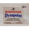 Image 1 : AMMO: APPROX 500X WINCHESTER DYNAPOINT .22 LR - 40GR - HP - SEALED