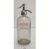 Image 3 : PUREOXIA MOXIE COMPANY - CLEAR ETCHED & ACID-ETCHED - SELTZER BOTTLE
