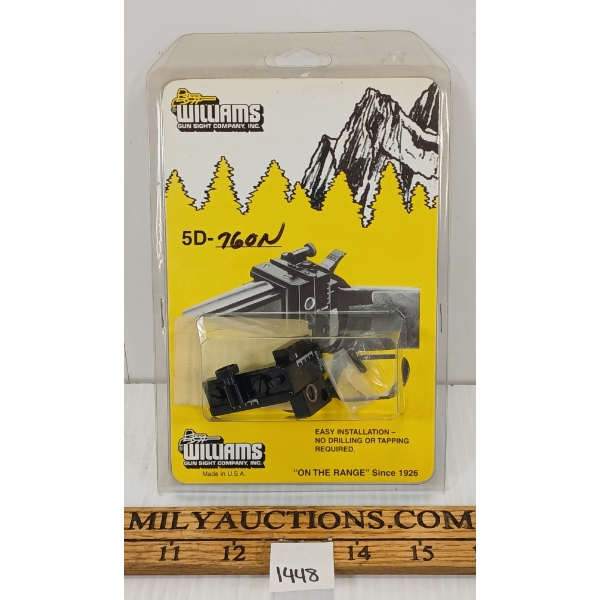 WILLIAMS RECEIVER SIGHTS - 5D-760N