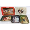 LOT OF 5 - COCA-COLA TRAYS