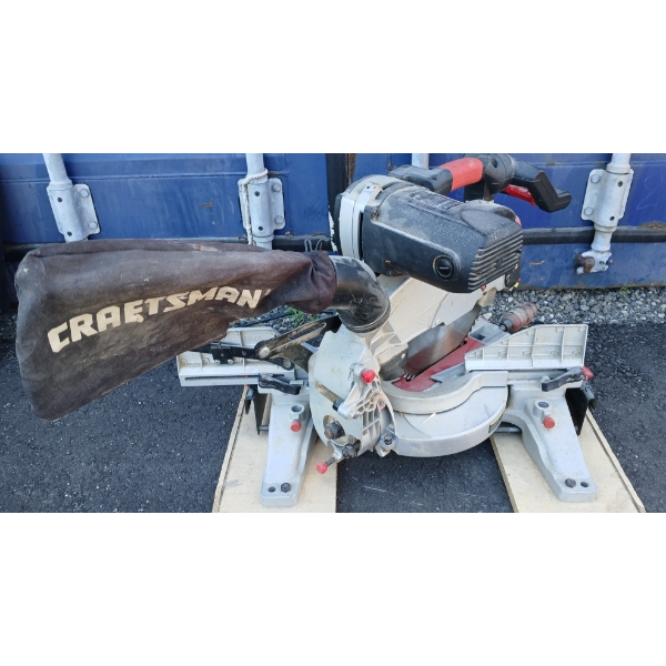 CRAFTSMAN 10" COMPOUND MITER SAW W/ LASER