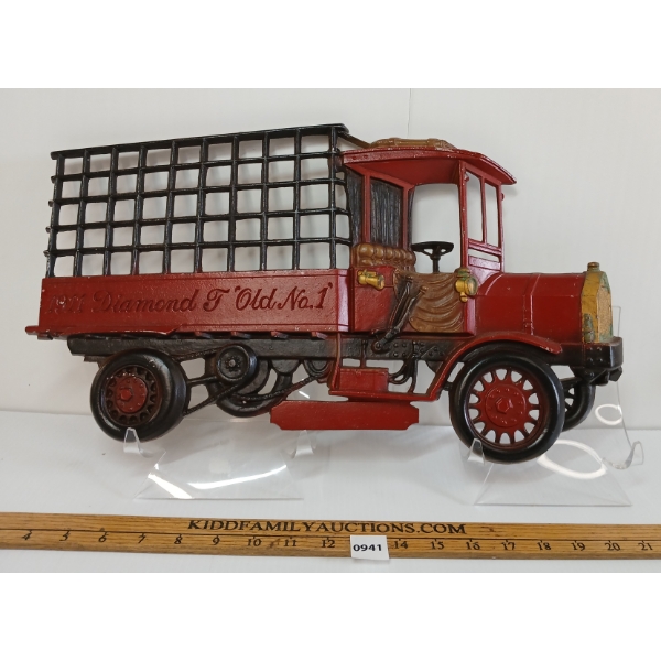 1911 DIAMOND T'OLD NO. 1 METAL SIGN