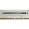 Image 1 : ARTILLERIA NACIONAL TOLEDO SPANISH MAUSER BAYONET W/ LEATHER SCABBARD