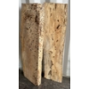 Image 2 : LOT OF 2 - SPALTED MAPLE - MILLED LIVE EDGE SLABS - 4 X 15 INCH X 4 FEET & 4 X 12 INCH X 4 FEET