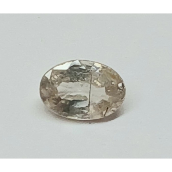 NATURAL LIGHT CHAMPAGNE ZIRCON - OVAL