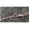 Image 6 : STERLING SILVER NECKLACE W/ PERIDOT & DIAMOND OVAL PENDANT