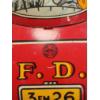 Image 8 : MARK TOYS LITHO TIN BATTERY OP FRICTION CAR - FIRE DEPT. CHIEF 