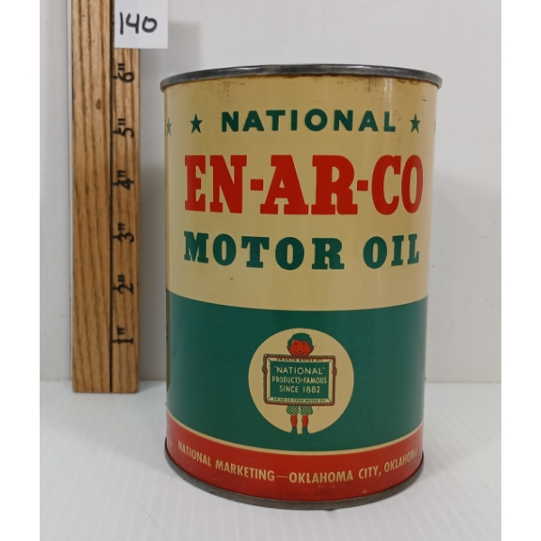 EN-AR-CO MOTOR OIL QT CAN