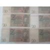Image 5 : QTY OF 1929 GERMAN 20 REICHSMARK BANKNOTES