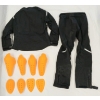 Image 2 : LOT OF 2 - BMW MOTORAD COMFORT SHELL JACKET & PANTS W/ ARMOR