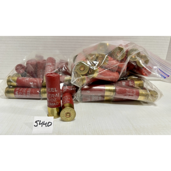 AMMO: 73X 12 GA 2-3/4IN & 3IN NO3 & NO4 & T SHOT