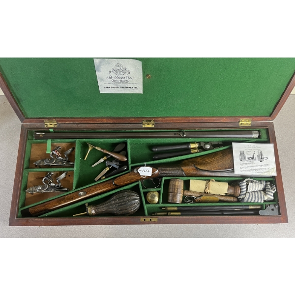 JOHN EDWARD CLARK FLINTLOCK IN .54 BP