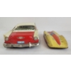 Image 4 : LOT OF 2 - TIN FRICTION CRUISER & RACE CAR - INCL MARX
