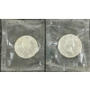 Image 2 :  LOT OF 2 - 1963 CDN SILVER DOLLARS - VOYAGEUR 