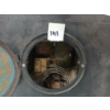 Image 5 : 1900 FRENCH BLACK MARBLE MANTEL CLOCK