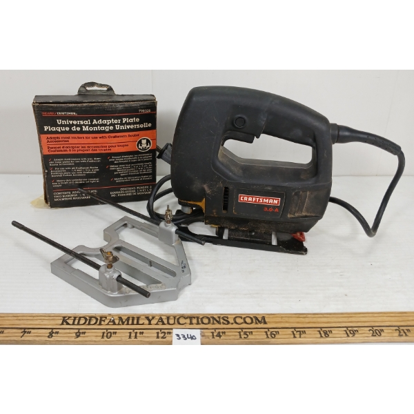 CRAFTSMAN 2 SPEED 53MM SABRE SAW W/ ACCESS.
