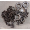 Image 1 : QTY OF EYEBOLTS & CHAINS